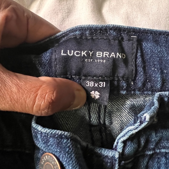 Lucky Brand Baggy Straight Blue Jeans - Picture 1 of 3